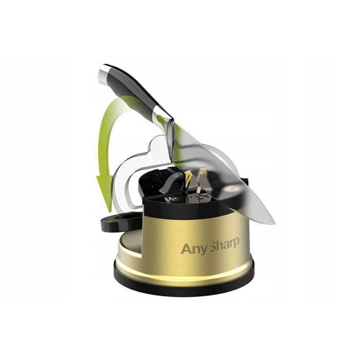 Ostrzałka do noży AnySharp PRO Brass złota