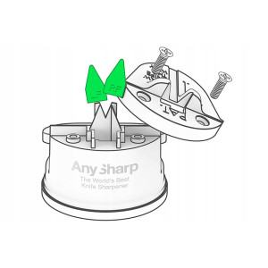 Ostrzałka do noży AnySharp PRO Brass złota