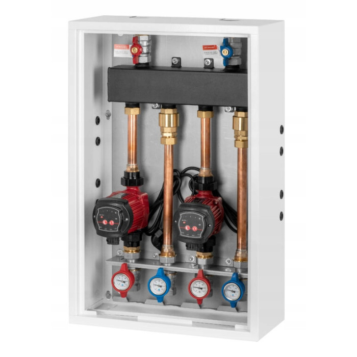 ZESTAW GRUPA POMPOWA 2- SEKCYJNA 2 x OBIEG BEZPOŚREDNI