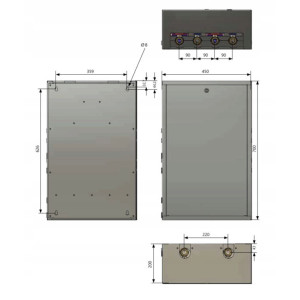 ZESTAW GRUPA POMPOWA 2- SEKCYJNA 2 x OBIEG BEZPOŚREDNI