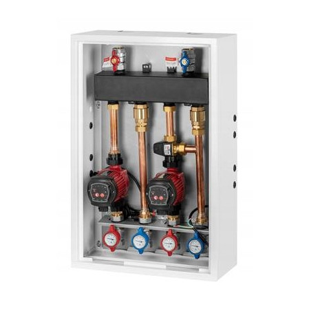 ZESTAW GRUPA POMPOWA 2- SEKCYJNA : OGRZEWANIA PODŁOGOWEGO OBIEG BEZPOŚREDNI