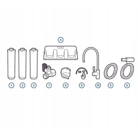 Filtr pod zlew Aquaphor ECO H PRO zmiękczanie i mikrofiltracja