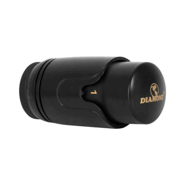 GŁOWICA TERMOSTATYCZNA MODEL 404 CZARNA DIAMOND M30x1,5-6H