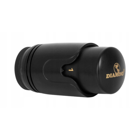 GŁOWICA TERMOSTATYCZNA MODEL 404 CZARNA DIAMOND M30x1,5-6H