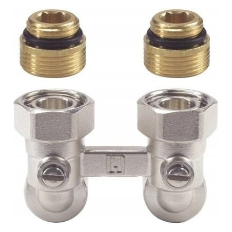 Moduł zespół grzejnikowy zawór kątowy śrubokręt HONEYWELL