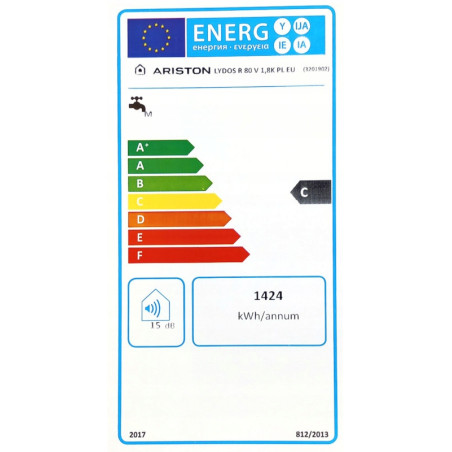 BOJLER ELEKTRYCZNY PODGRZEWACZ WODY 80L ARISTON LYDOS R