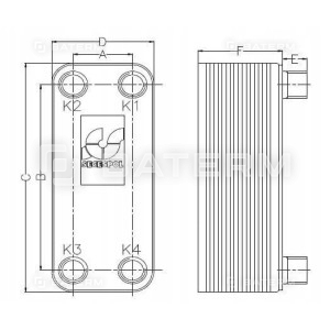 WYMIENNIK PŁYTOWY SECESPOL LB31-40 O MOCY DO 45KW