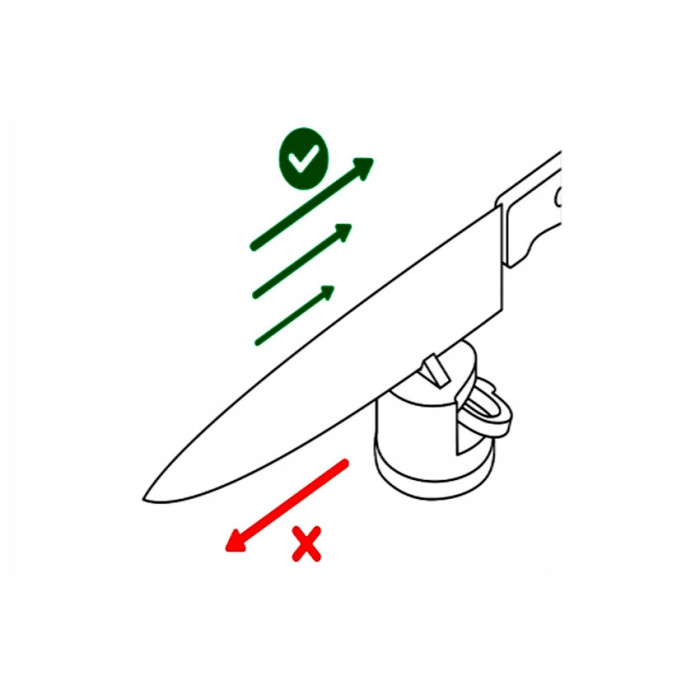 Ostrzałka do noży z węglika wolframu AnySharp EVO SILVER