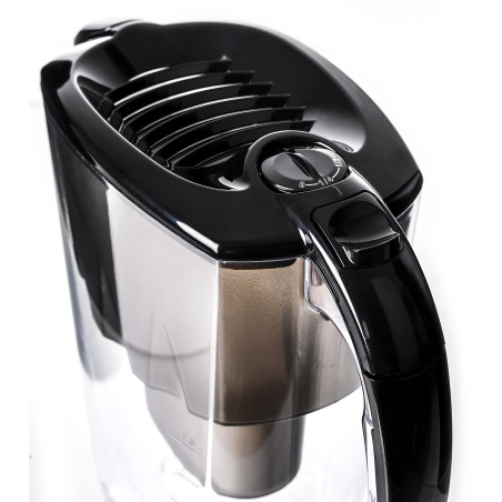 Dzbanek filtrujący AMETHYST AQUAPHOR czarny z wkładem Maxfor+