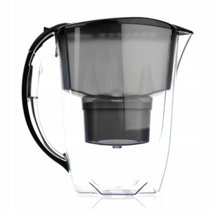 Dzbanek filtrujący AMETHYST AQUAPHOR czarny z wkładem Maxfor+