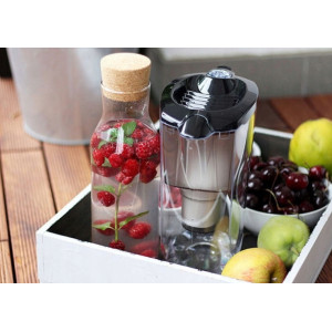 Dzbanek filtrujący AMETHYST AQUAPHOR czarny z wkładem Maxfor+