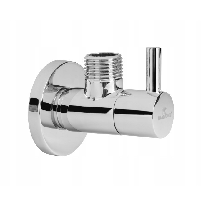 Zaworek kątowy 1/2 x 3/8 koło CERAMIK