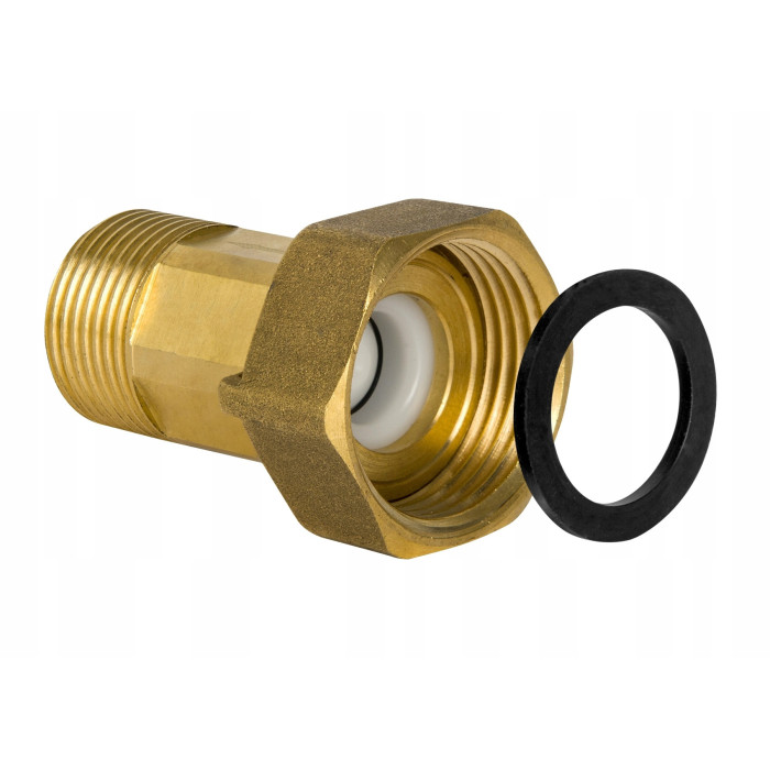 PÓŁŚRUBUNEK Z ZAWOREM ZWROTNYM 1/2x3/4