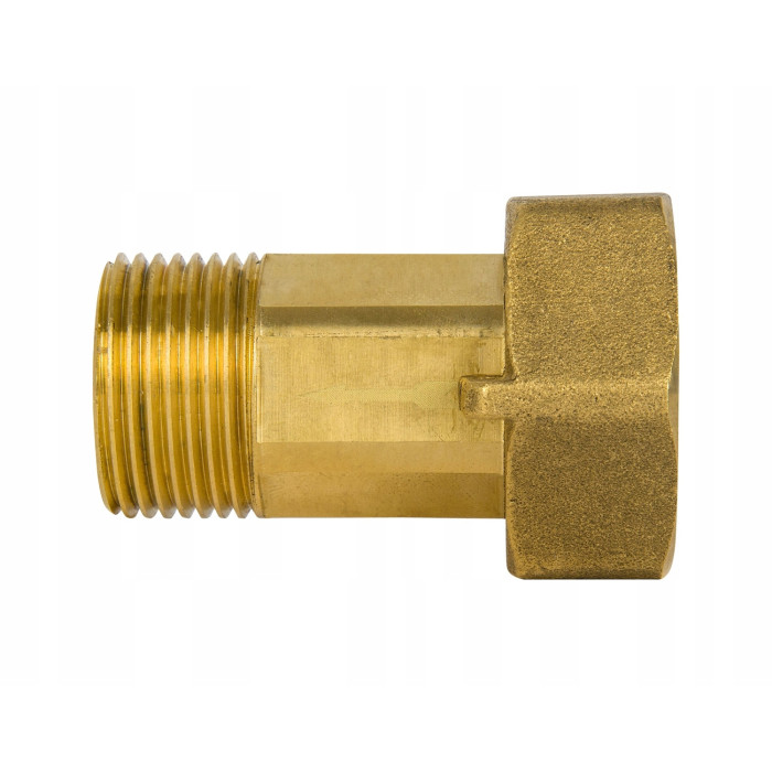 PÓŁŚRUBUNEK Z ZAWOREM ZWROTNYM 1/2x3/4