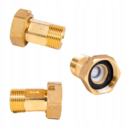 PÓŁŚRUBUNEK Z ZAWOREM ZWROTNYM 3/4x1 DIAMOND