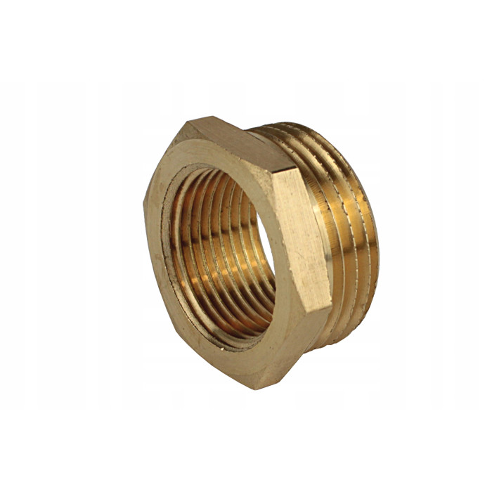 REDUKCJA ZWĘŻKA ZEWNĘTRZNO WEWNĘTRZNA MOSIĘŻNA 6/4'' x 1'' WZMOCNIONA