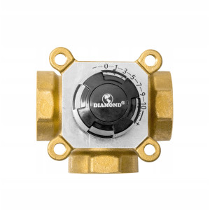 ZAWÓR REGULACYJNY 3 DROGOWY MIESZAJĄCY 2 CALE