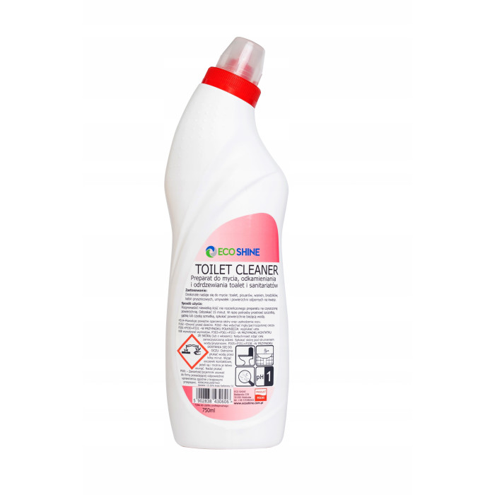 TOILET CLEANER 750ml żel do toalet myjąco odkamieniający