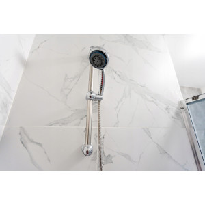 Zestaw prysznicowy natynkowy Hydroland punktowy uchylny