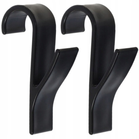 Wieszak, haczyk, uchwyt na grzejnik kaloryfer 2 szt. Czarny