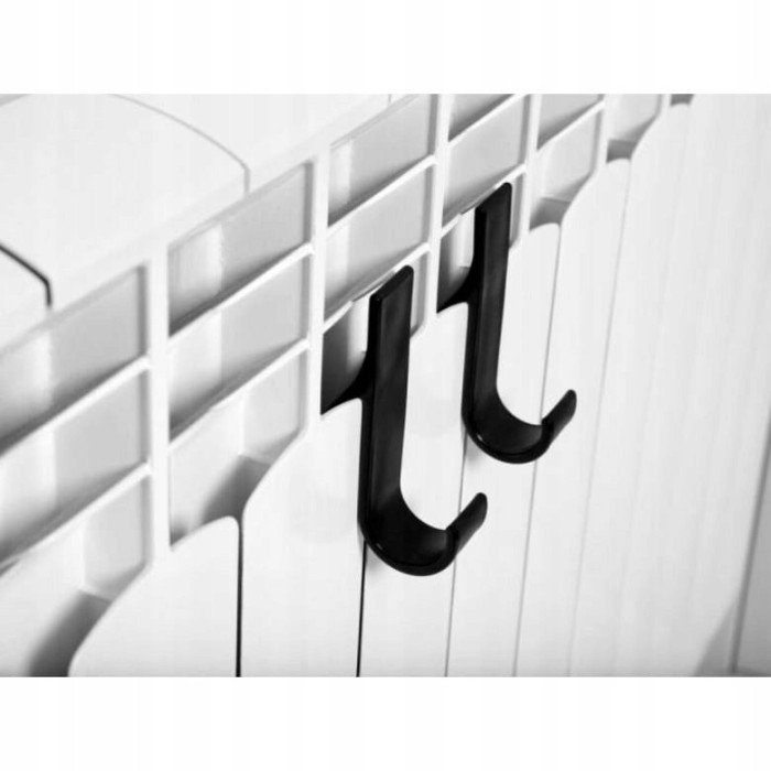 Wieszak, haczyk, uchwyt na grzejnik kaloryfer 2 szt. Czarny