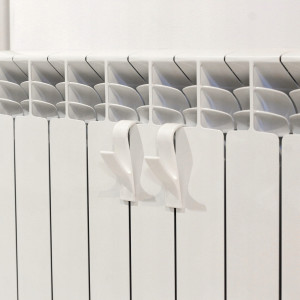 Wieszak, haczyk, uchwyt na grzejnik kaloryfer 2 szt. Czarny