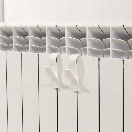 Wieszak, haczyk, uchwyt na grzejnik kaloryfer 2 szt. Czarny