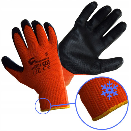 Rękawiczki rękawice robocze MOCNE LATEX rozmiar 10 - XL 1 par