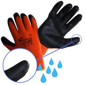 Rękawiczki rękawice robocze MOCNE LATEX rozmiar 10 - XL 1 par