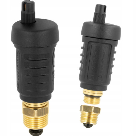 AUTOMATYCZNY ODPOWIETRZNIK Z ZAWOREM STOPOWYM AFRISO HYBRYDOWY AUTOMAT 1/2"