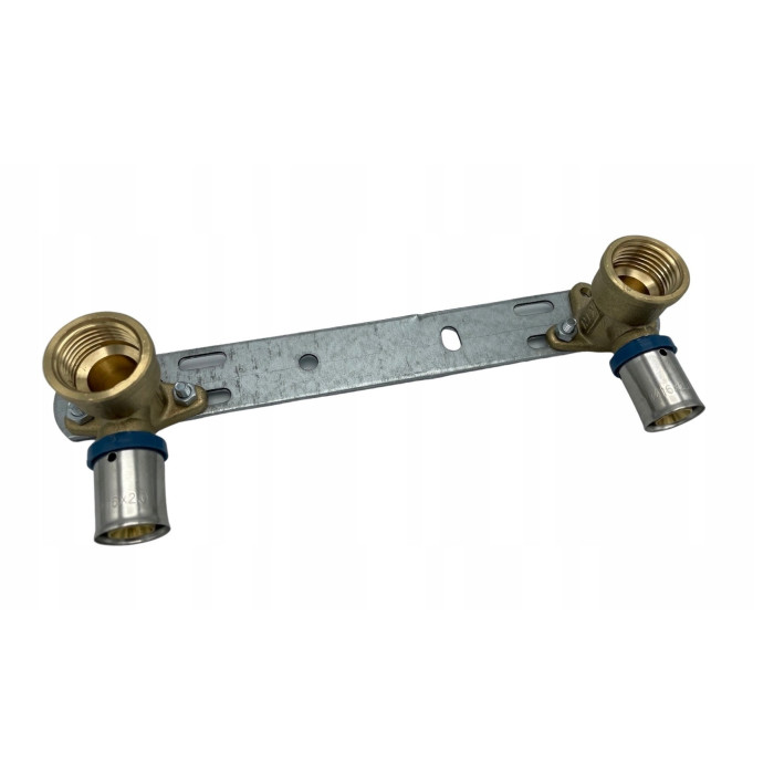 Listwa z kolanami naściennymi zaprasowywanymi GW 16 x 1/2 pex kolana