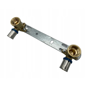 Listwa z kolanami naściennymi zaprasowywanymi GW 16 x 1/2 pex kolana