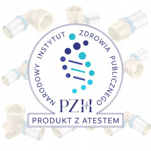 Listwa z kolanami naściennymi zaprasowywanymi GW 16 x 1/2 pex kolana