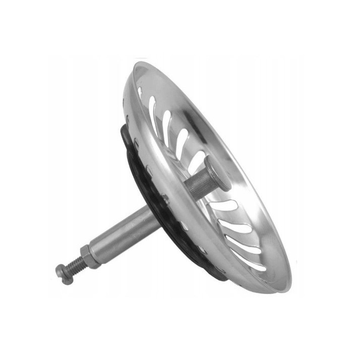 SITKO DO SYFONU 113MM 3,5" KORKA ZLEWU AUTOMATYCZNEGO - STAL