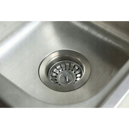 SITKO DO SYFONU 113MM 3,5" KORKA ZLEWU AUTOMATYCZNEGO - STAL