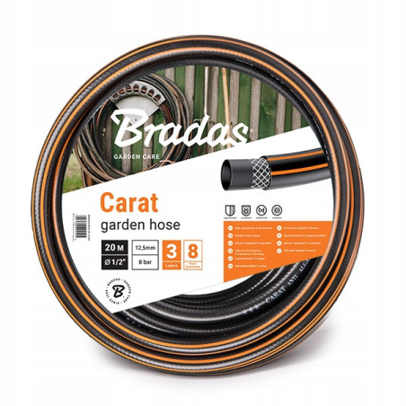 Wąż ogrodowy CARAT 3/4" - 25m BRADAS