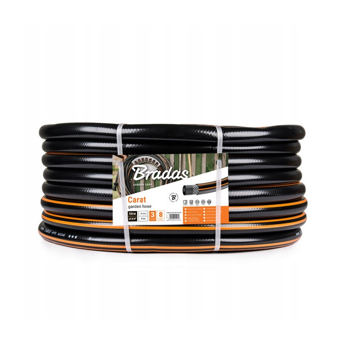 Wąż ogrodowy CARAT 3/4" - 25m BRADAS