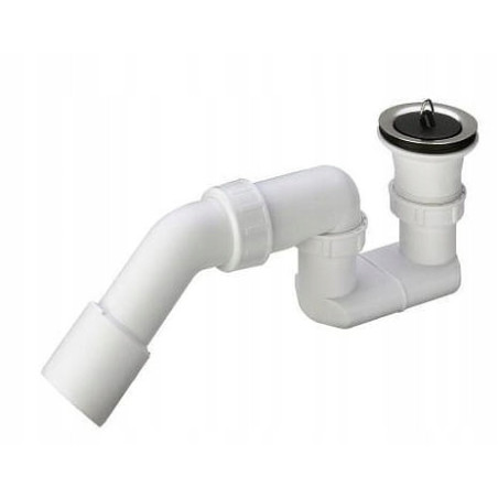 Syfon brodzikowy 50 mm VIEGA SPUST Z KORKIEM I SYFONEM Z TWORZYWA /BIAŁY