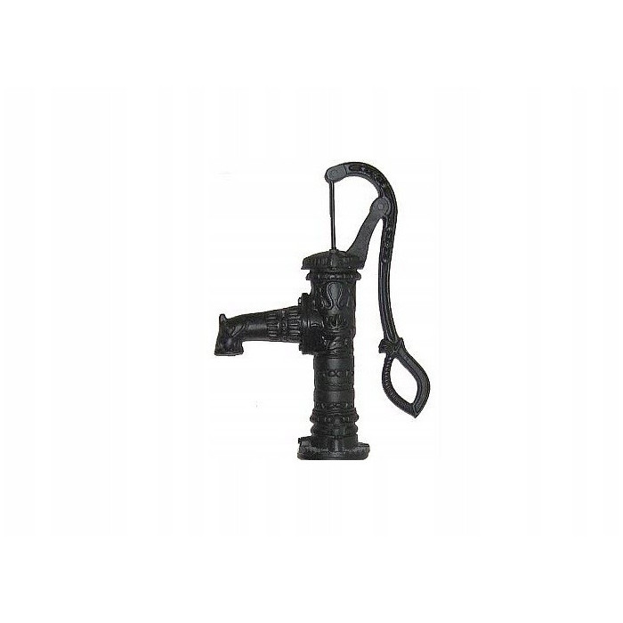 POMPA ABISYNKA RĘCZNA OGRODOWA OZDOBNA CZARNA ŻELIWNA DO WODY MOCNA WYDAJNA