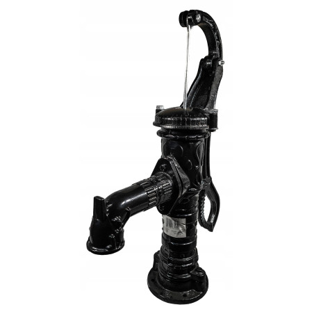 POMPA ABISYNKA RĘCZNA OGRODOWA OZDOBNA CZARNA ŻELIWNA DO WODY MOCNA WYDAJNA