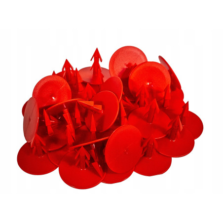 KLIPS SPINKA DO MOCOWANIA FOLII PODŁOGOWEJ KLIPSY DO PODŁOGÓWKI 200 SZTUK