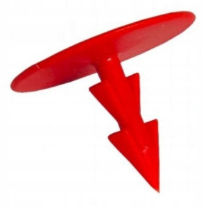 KLIPS SPINKA DO MOCOWANIA FOLII PODŁOGOWEJ KLIPSY DO PODŁOGÓWKI 200 SZTUK