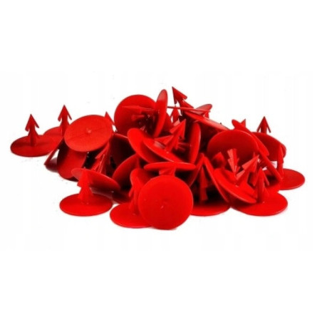 KLIPS SPINKA DO MOCOWANIA FOLII PODŁOGOWEJ KLIPSY DO PODŁOGÓWKI 200 SZTUK