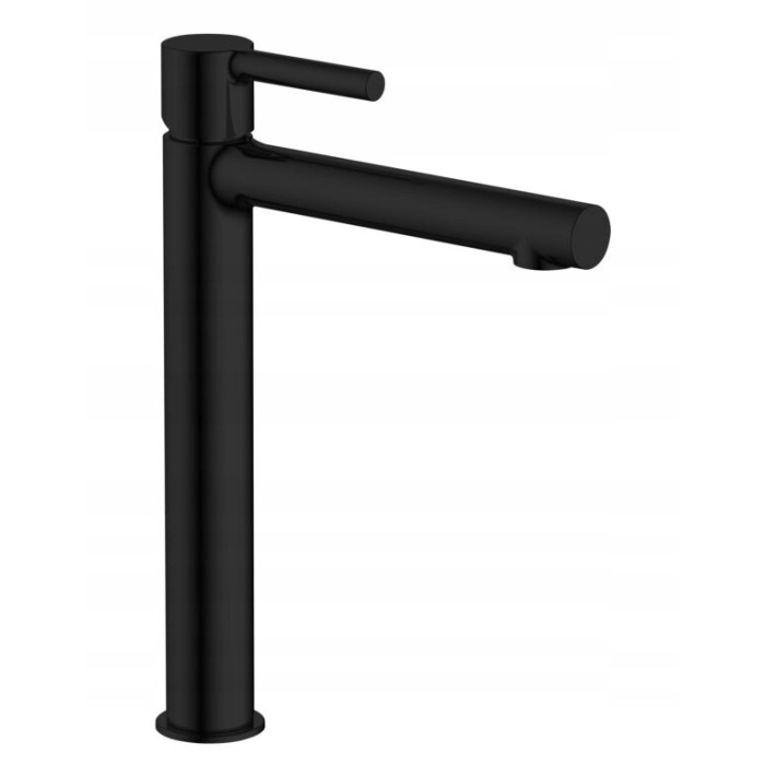 Bateria umywalkowa nablatowa Diamond Aruba Czarna