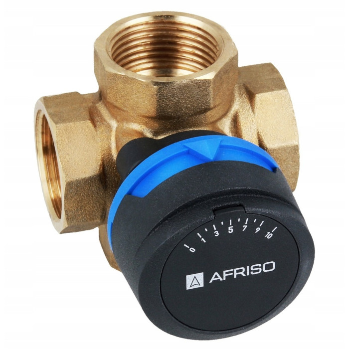 ZAWÓR MIESZAJĄCY 4 DROGOWY CZTERO DROŻNY MIESZAJĄCY 1" DN25 ARV484 AFRISO