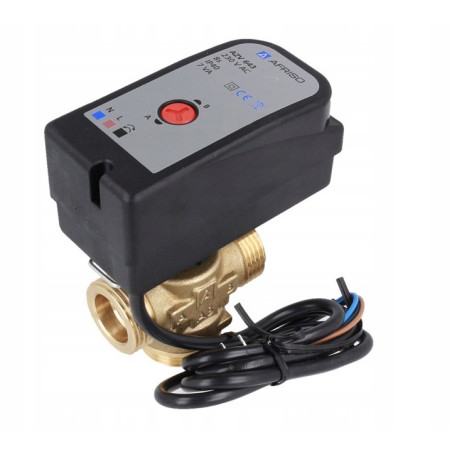 ZAWÓR STREFOWY 3-DROGOWY TRZY DROŻNY AZV 643 G1" 8m/h PRZEŁĄCZENIOWY AFRISO