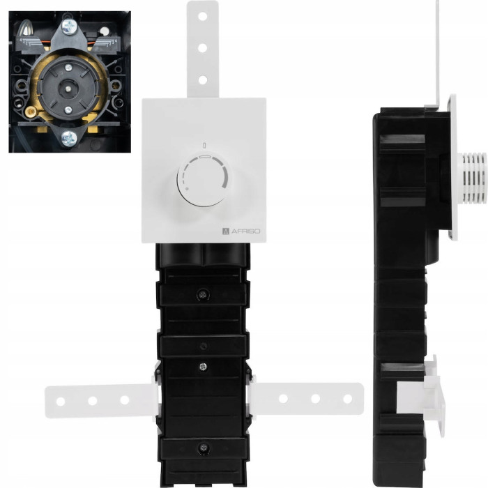 ZESTAW PODTYNKOWY ZAWÓR TERMOSTATYCZNY RTL DO PODŁOGÓWKI AFRISO VARIO