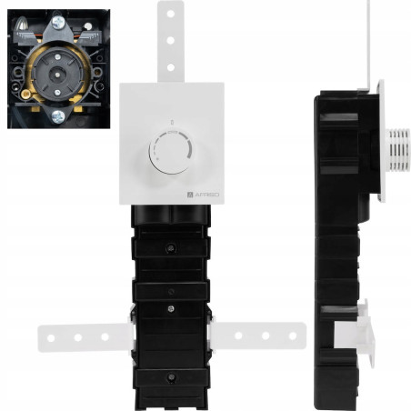 ZESTAW PODTYNKOWY ZAWÓR TERMOSTATYCZNY RTL DO PODŁOGÓWKI AFRISO VARIO