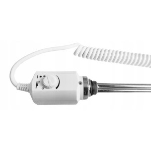 GRZAŁKA ELEKTRYCZNA DO GRZEJNIKA ŁAZIENKOWA VOLUX 600W BIAŁA