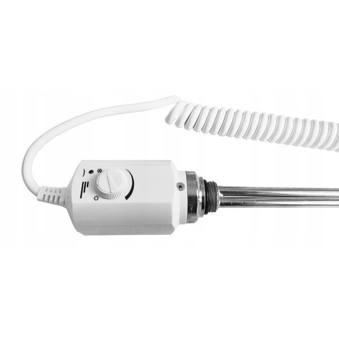 GRZAŁKA ELEKTRYCZNA DO GRZEJNIKA ŁAZIENKOWA VOLUX 1200W BIAŁA